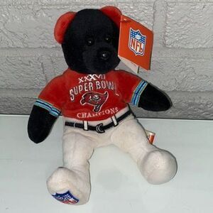 Tampa Bay Buccaneers Super Bowl XXXVII 37th Champions Collectable Bear with Tag